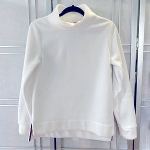 Tommy Hilfiger white size S faux fur (fleece) sweater/jacket